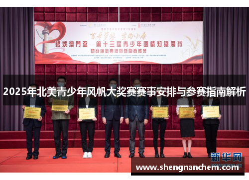 2025年北美青少年风帆大奖赛赛事安排与参赛指南解析